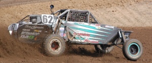 Kevin McCullough taking win in Pro Buggy Unlimited.